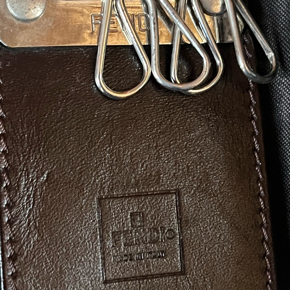 Fendi Brown monogram keyfob keyholder - Picture 7 of 10